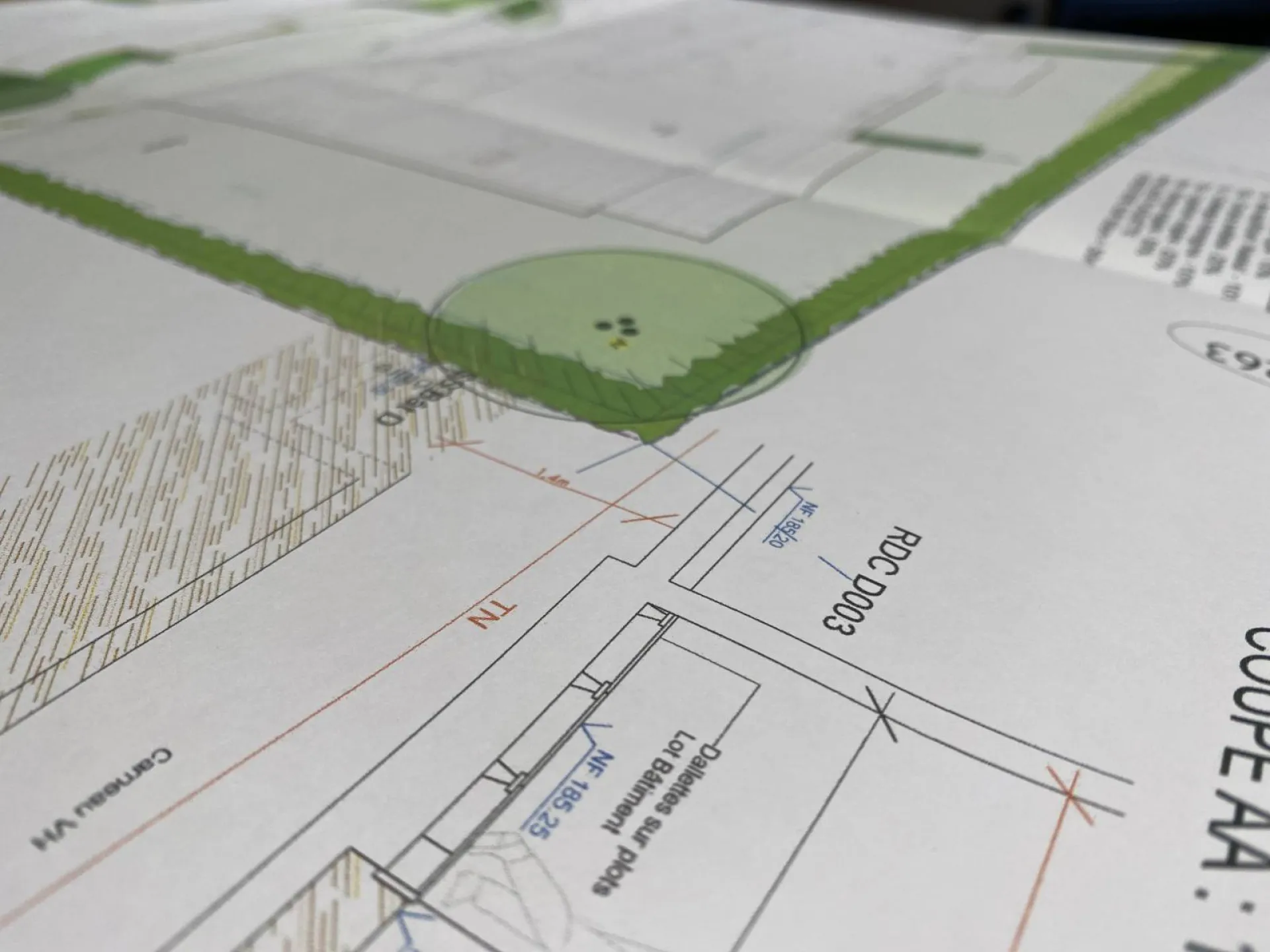 Impression de plan en couleur ou en noir & blanc à Lyon et livrable en France