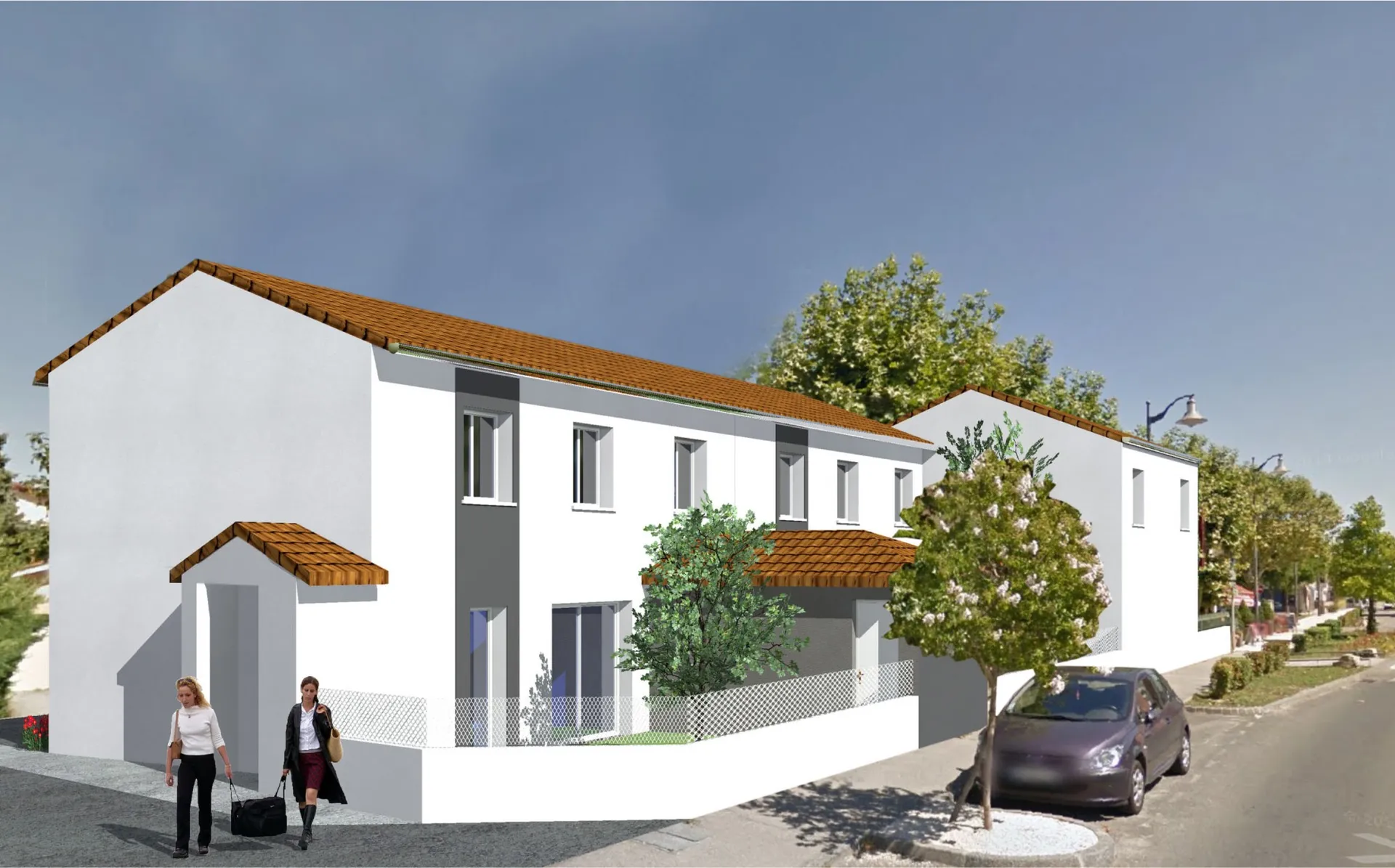 SEREZIN DU RHONE 69360 - 3 Lots Le Clos du Dauphiné