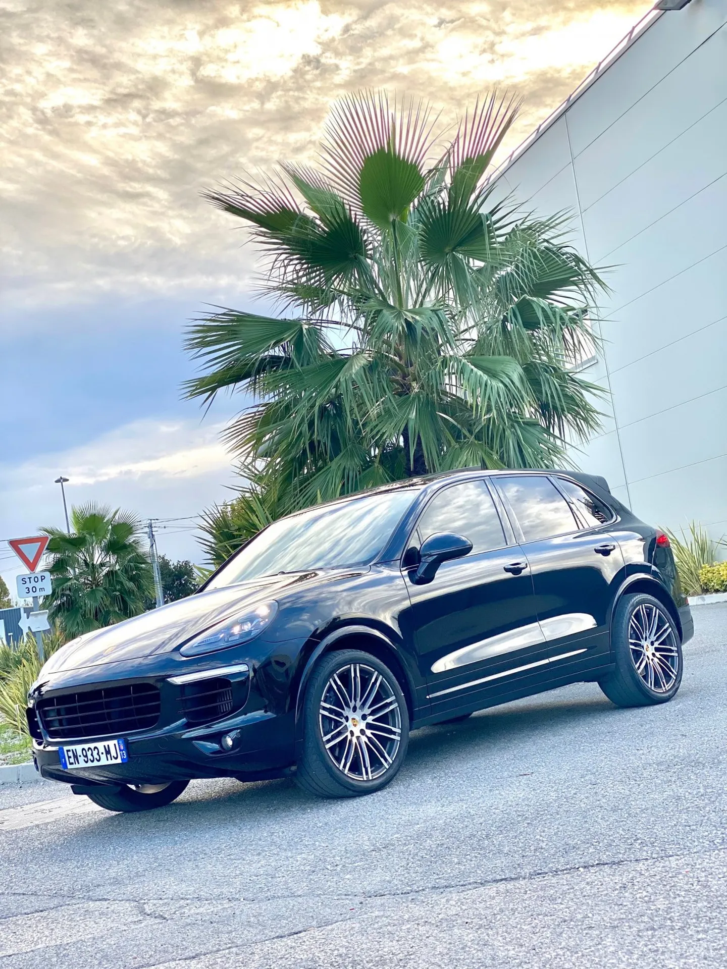 Porsche Cayenne Platinum Édition avec une protection carrosserie céramique