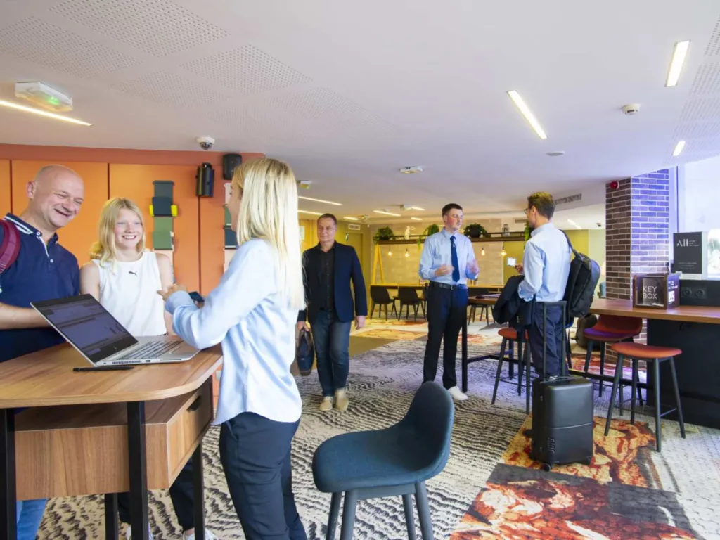 photographe hôtel Novotel accueil clients