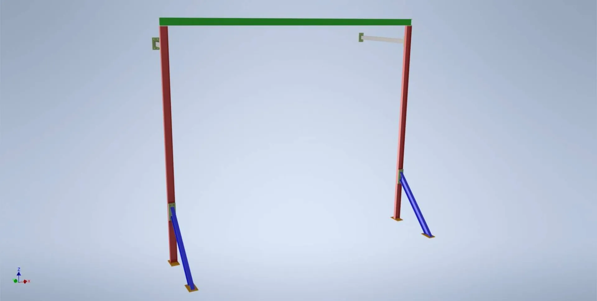 Structure 3D étudiée