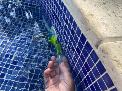Localisation de fuite sur piscine carrelée sans casse et sans vidange à Orléans dans le 45