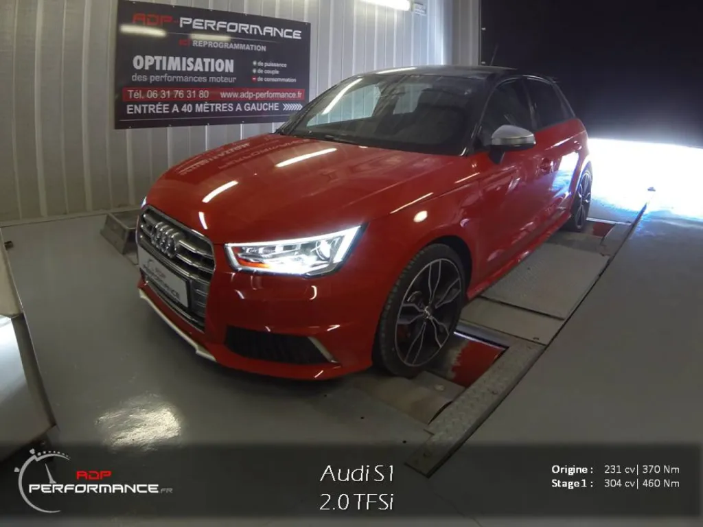 Reprogrammation moteur Audi S1