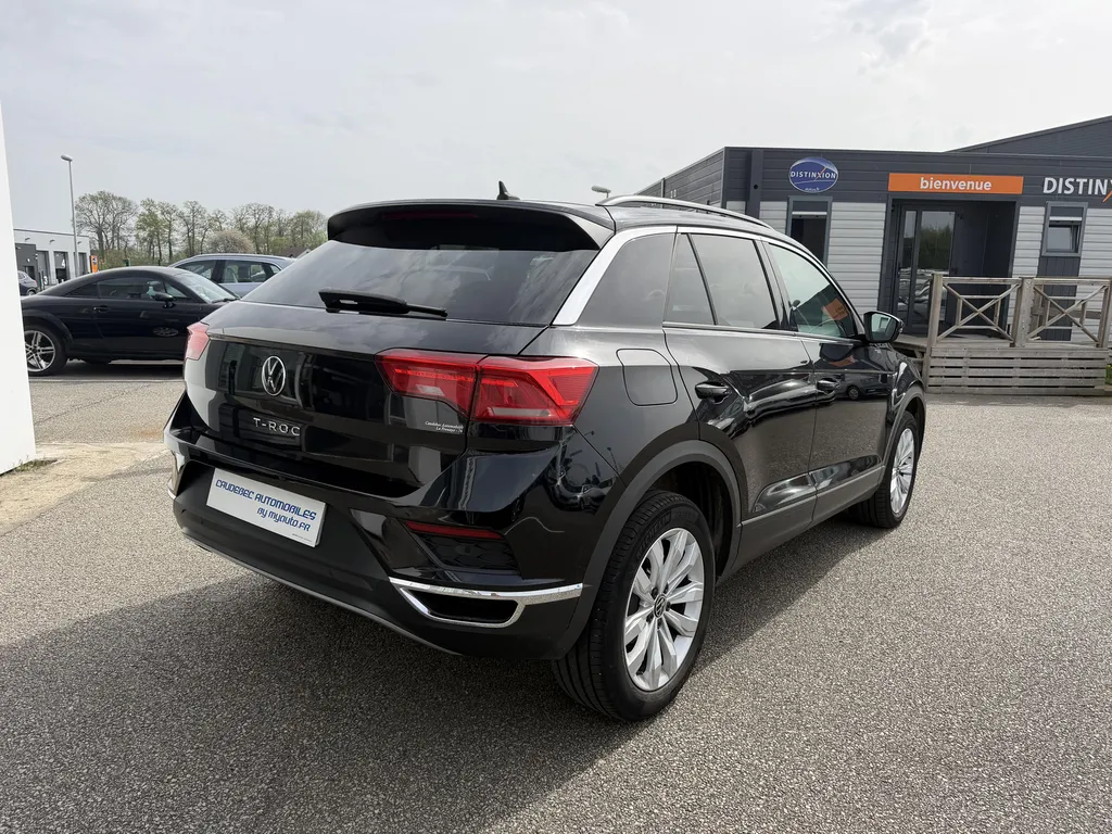 Volkswagen T-Roc d'occasion à distance immédiate de Le Havre : SUV essence 1.5 TSI 150 ch Lounge chez Caudebec Automobiles