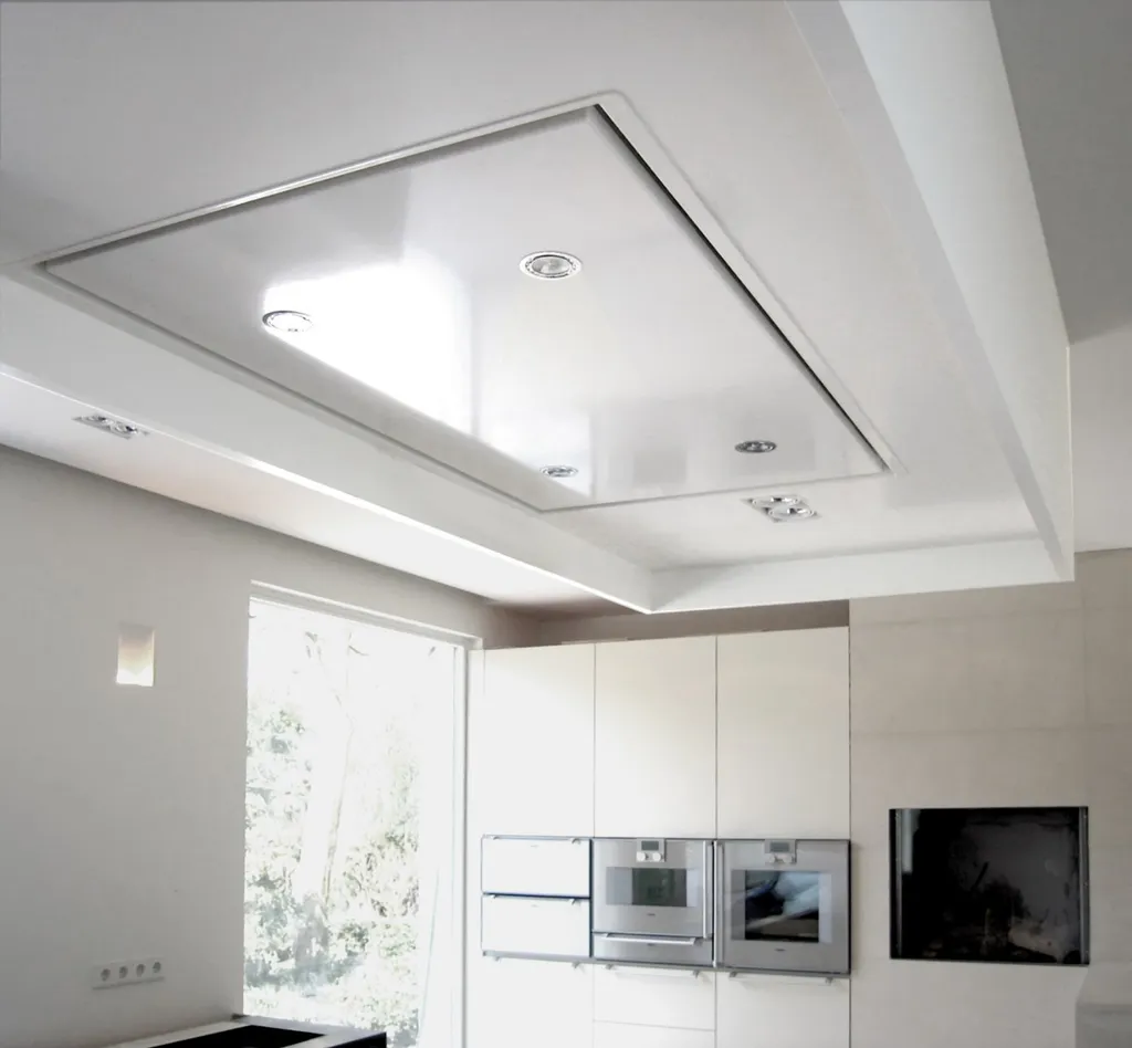 Hotte plafonniere Neerim en couleur RAL