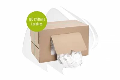 chiffons lavables conton