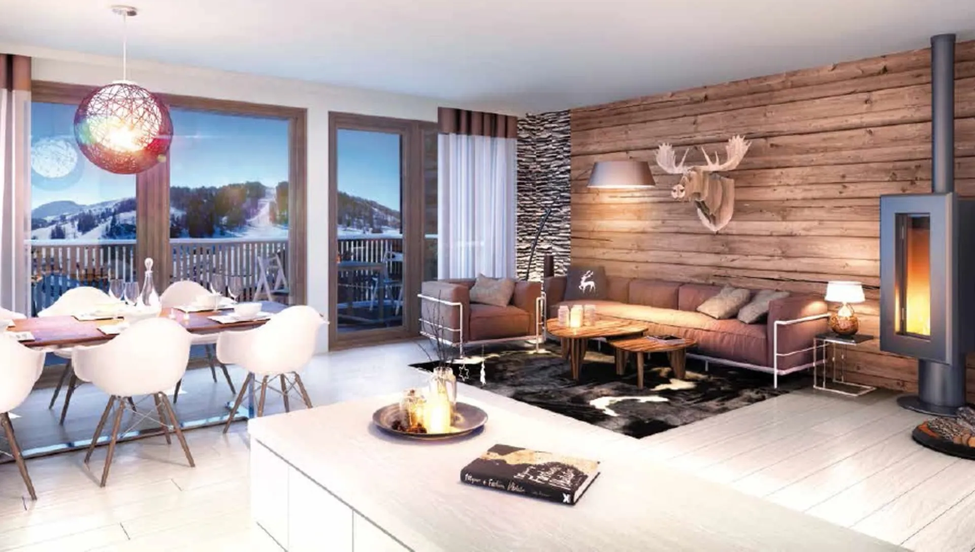 Appartement T6 duplex à la Plagne 