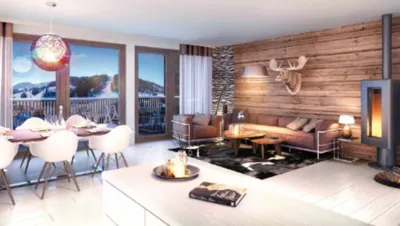 Appartement T6 duplex à la Plagne 