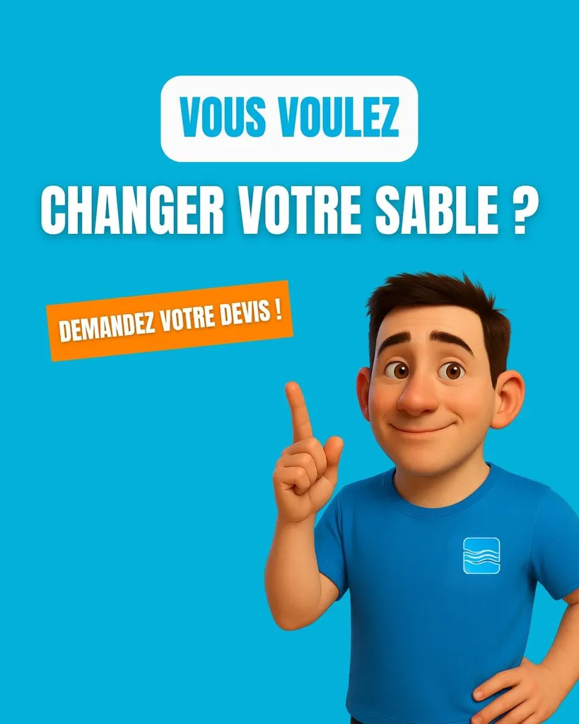 Où changer le sable de mon filtre de piscine à Ambarès et Lagrave près de Libourne ?