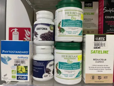 extrait sec de griffonia ADP et pileje en pharmacie a marseille