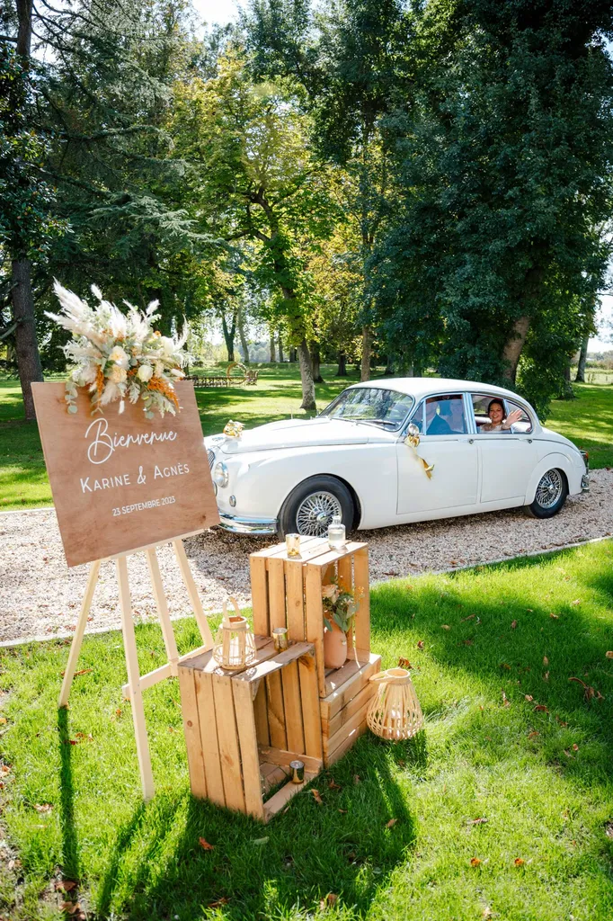 Karine et Agnès : L'Harmonie bohème au Château Couffins, Bordeaux - Les Mariages de Mademoiselle L - Camille Dion