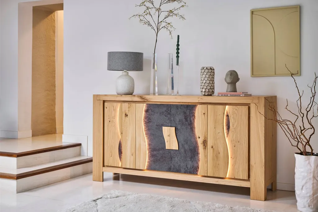 Vente d'une salle à manger complète bois massif modèle LEGEND