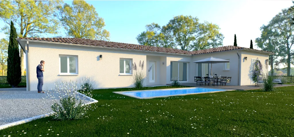 Maison neuve de 120 m² sur Saint Germain Du Puch