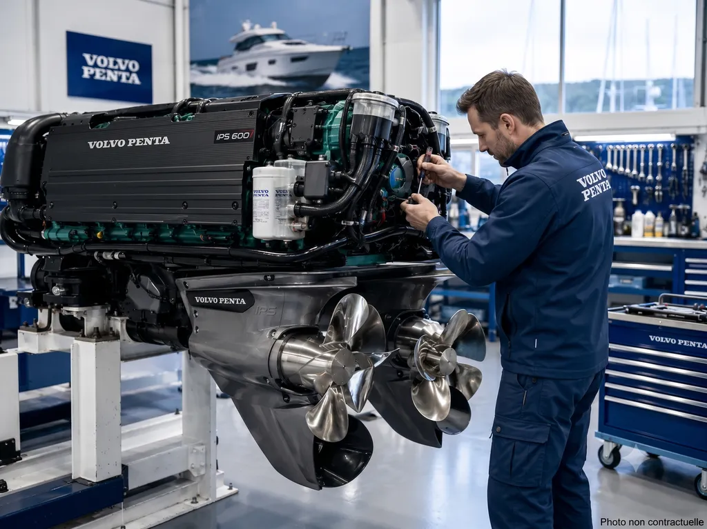 Moteur Volvo Penta IPS d'occasion contrôlé Certifié MBD Toulon