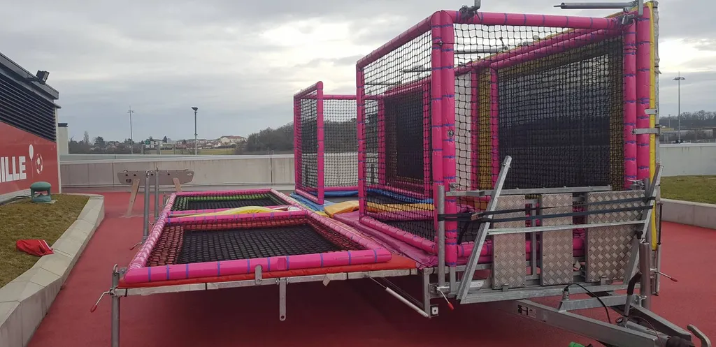 location et installation trampoline à Nice et partout en France