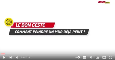 Comment peindre un mur déjà peint