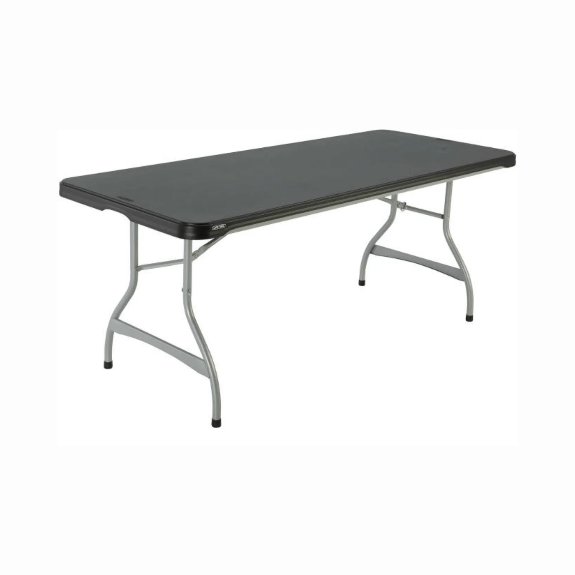 Location Table Pliante Noire 6 Personnes - Haute Résistance (183x76 cm)