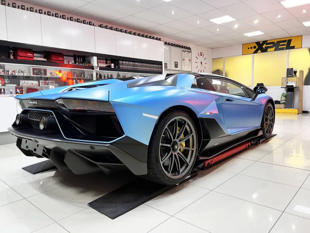 LAMBORGHINI AVENTADOR ULTIMAE - PPF XPEL INTEGRAL - BRUXELLES