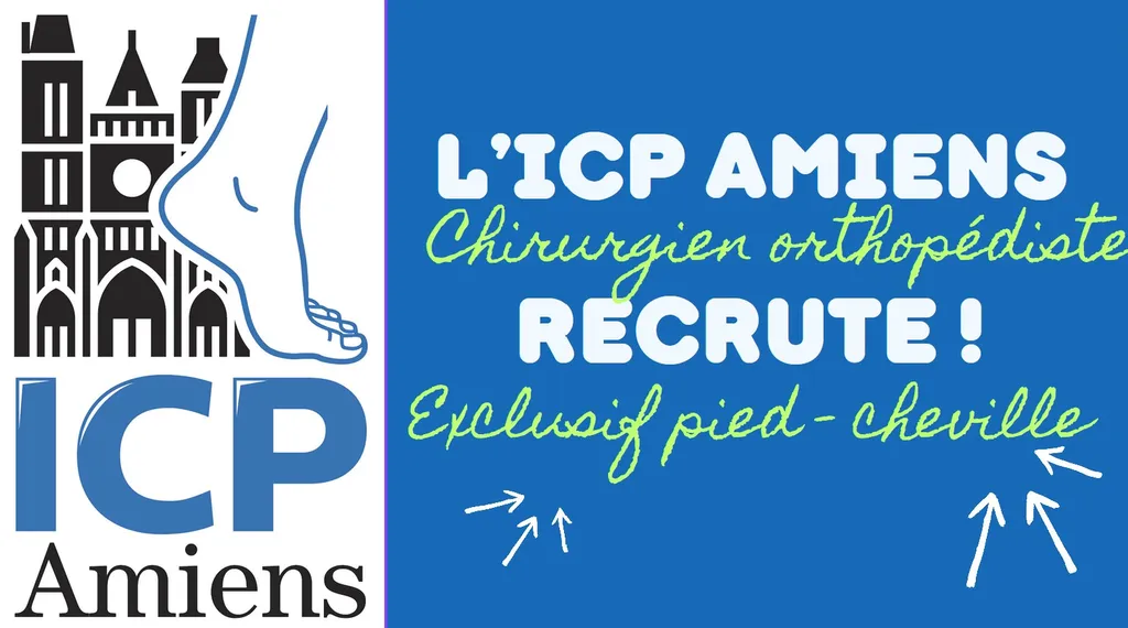 Le Docteur Julien Beldame recherche un chirurgien orthopédiste et traumatologue pour l'ICP Amiens, à vos CV !