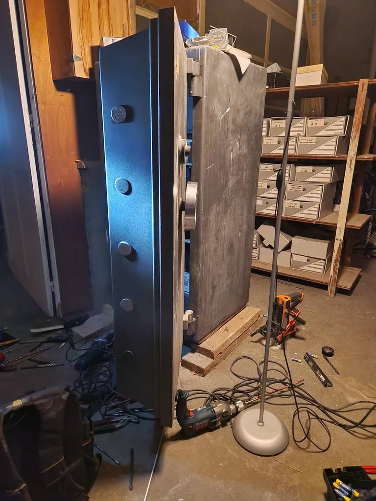 ouverture difficile d'un coffre fort réalisée à Haubourdin