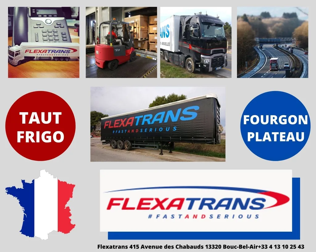 Transport de fret à destination de la Belgique