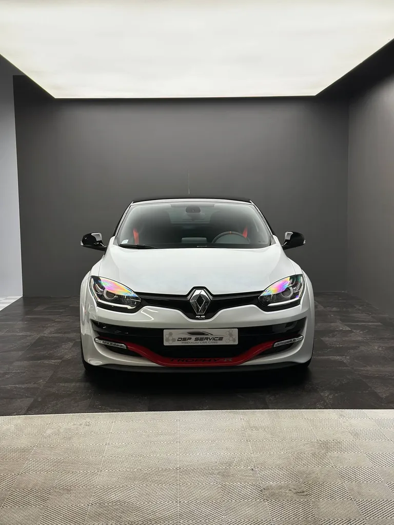 Lustrage sur une Renault Megane RS Trophy-R à Le Mans