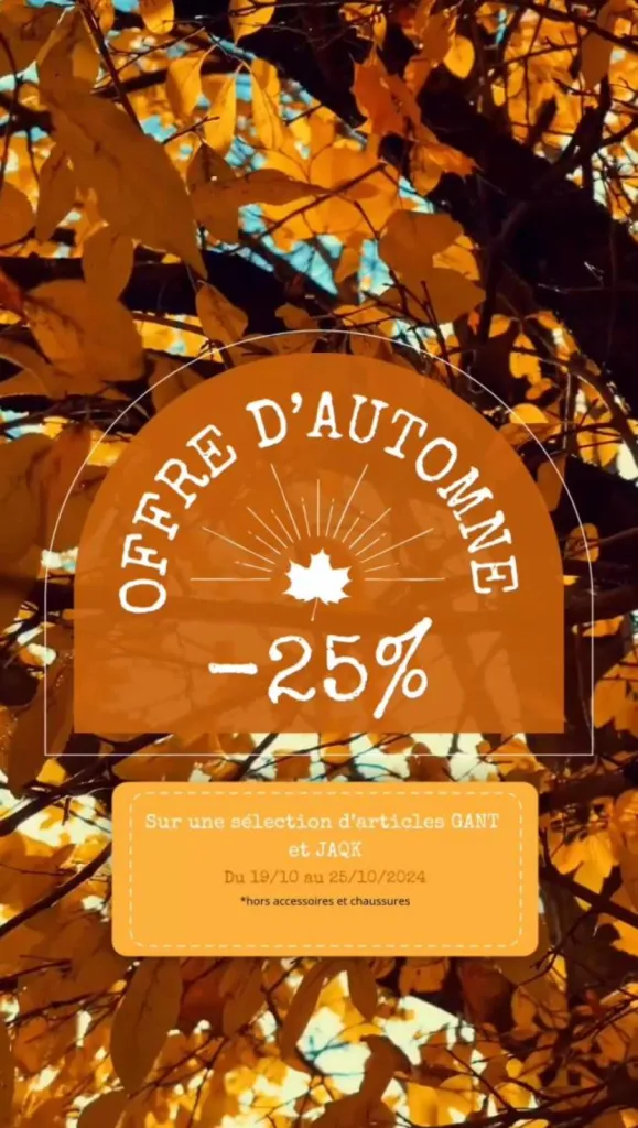 Urban Chic La Suite à Dieppe vous présente une offre exceptionnelle pour cet automne !