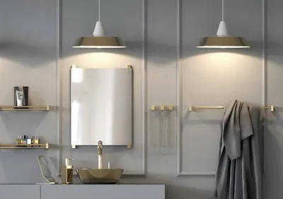 Frost accessoires de salle de bain OR