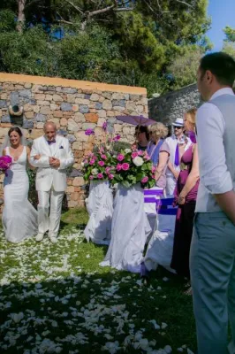 officiante de cérémonie symbolique rhodes