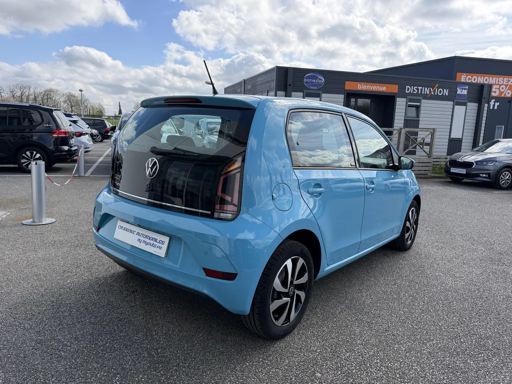 Vente Volkswagen Up! occasion récente proche Le Havre : citadine essence disponible chez Caudebec Automobiles La Frénaye