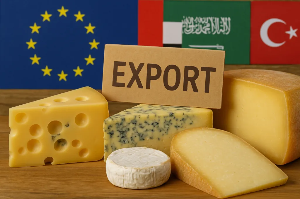 Fromages et lait bio pour l’export