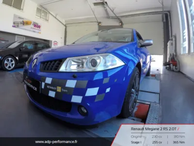Reprogrammation moteur Aubagne Megane 2 RS - ADP Performance