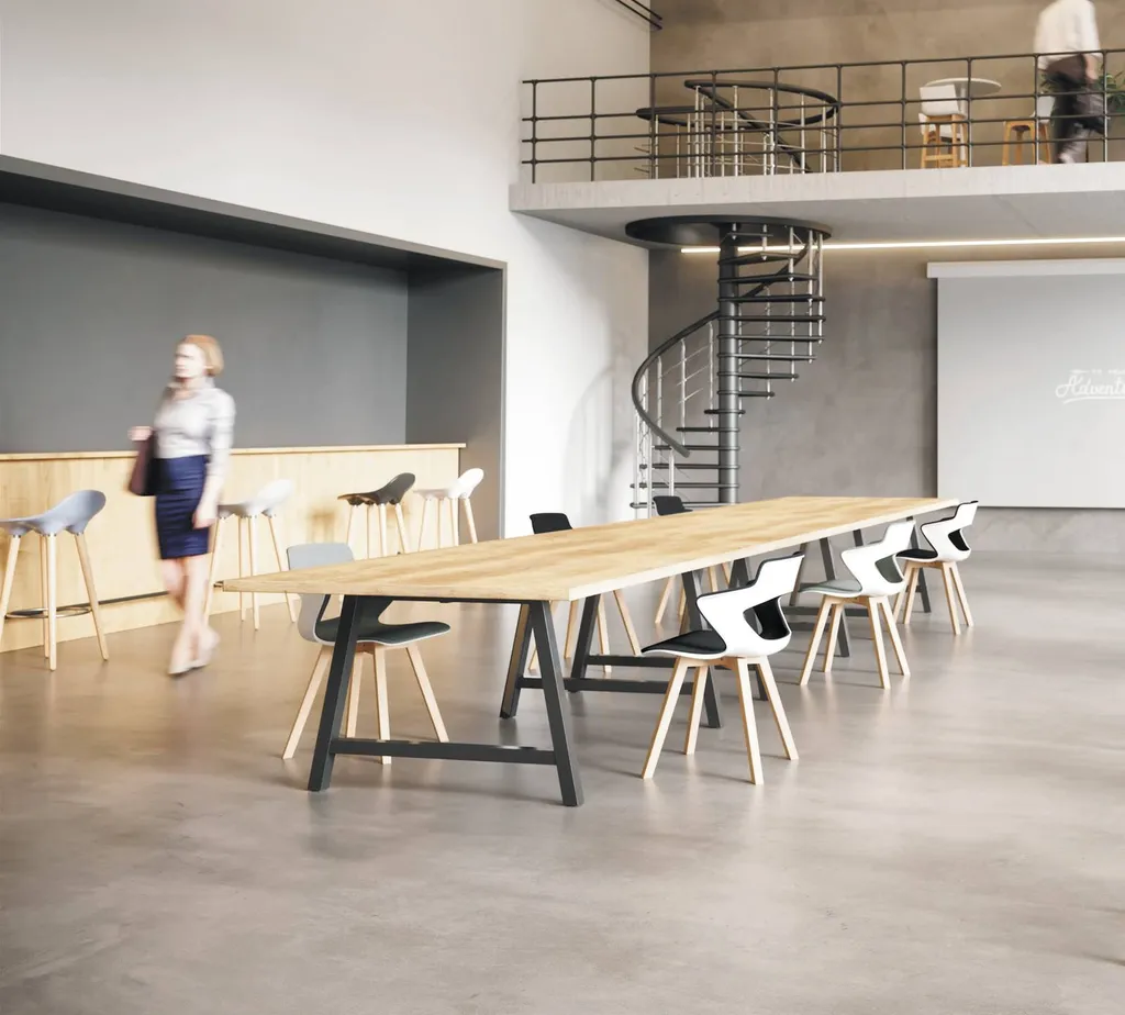 COHÉSION table basse BURONOMIC dans un coworking à Avignon 84000