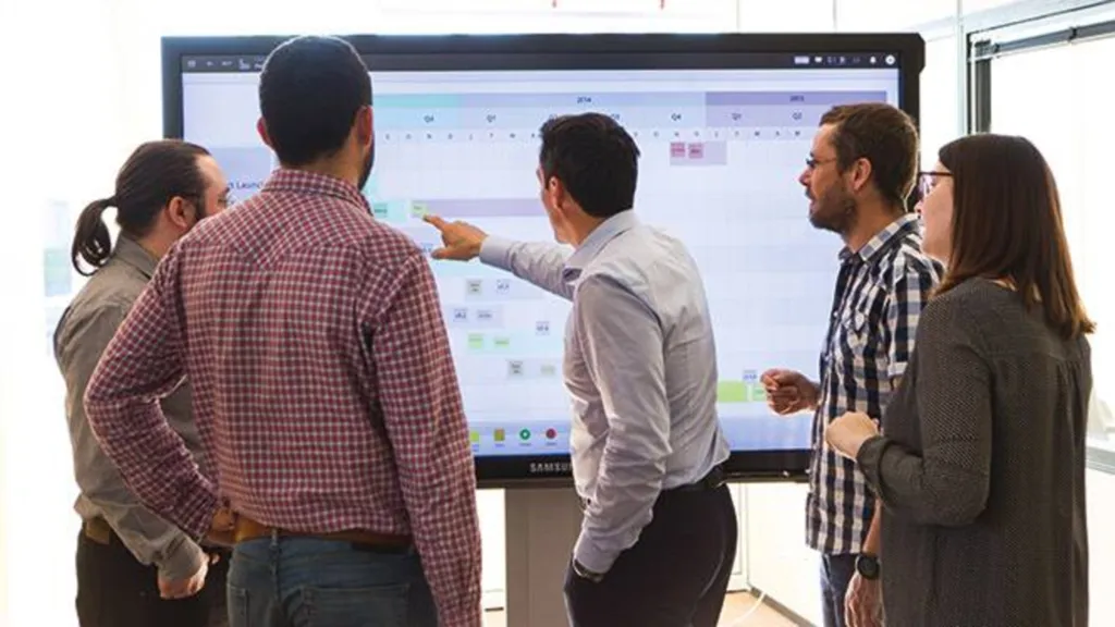 installation ecron et outil interactif samsung entreprise et école a Lyon