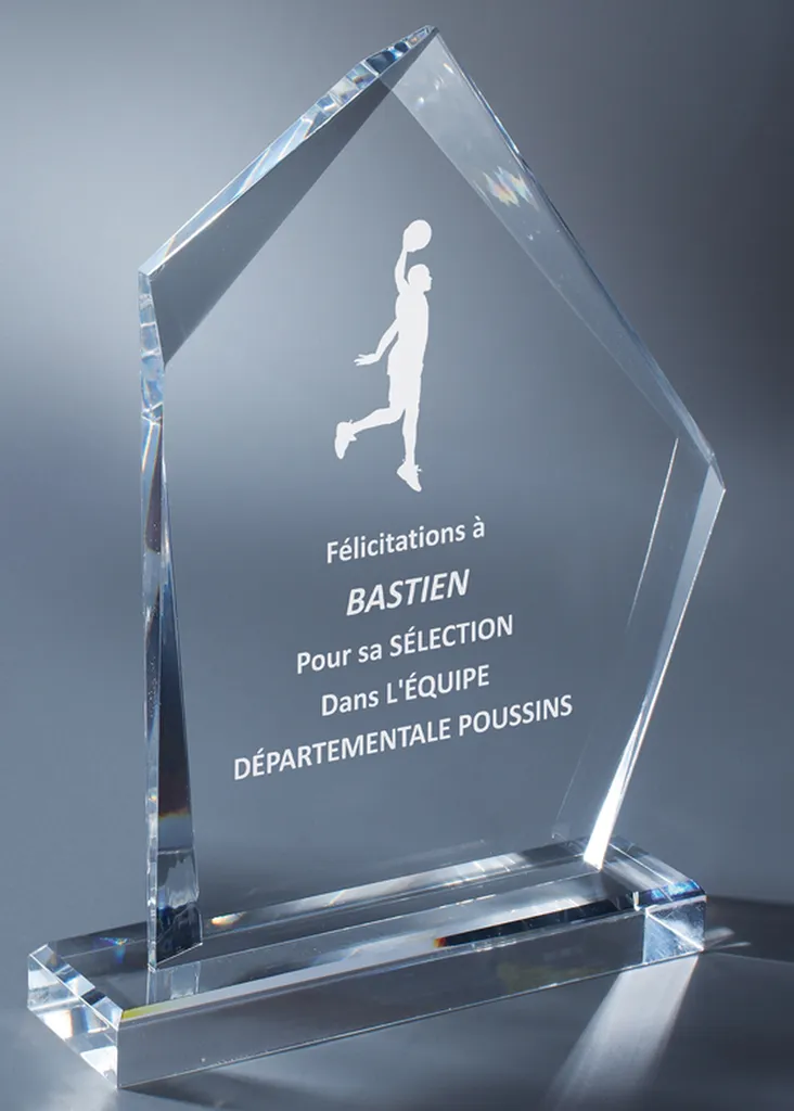 TROPHEE EN PLEXI REF.G040