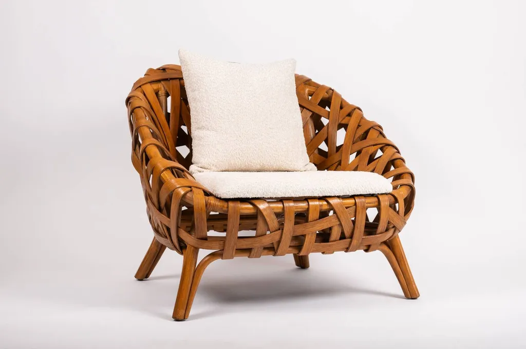 Fauteuil en rotin à hyères