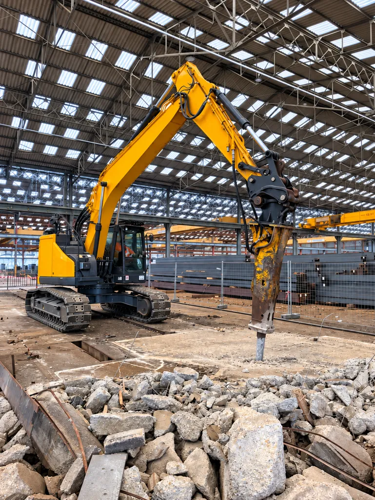 Réalisation de travaux VRD et d’un dallage industriel à Belleville-en-Beaujolais