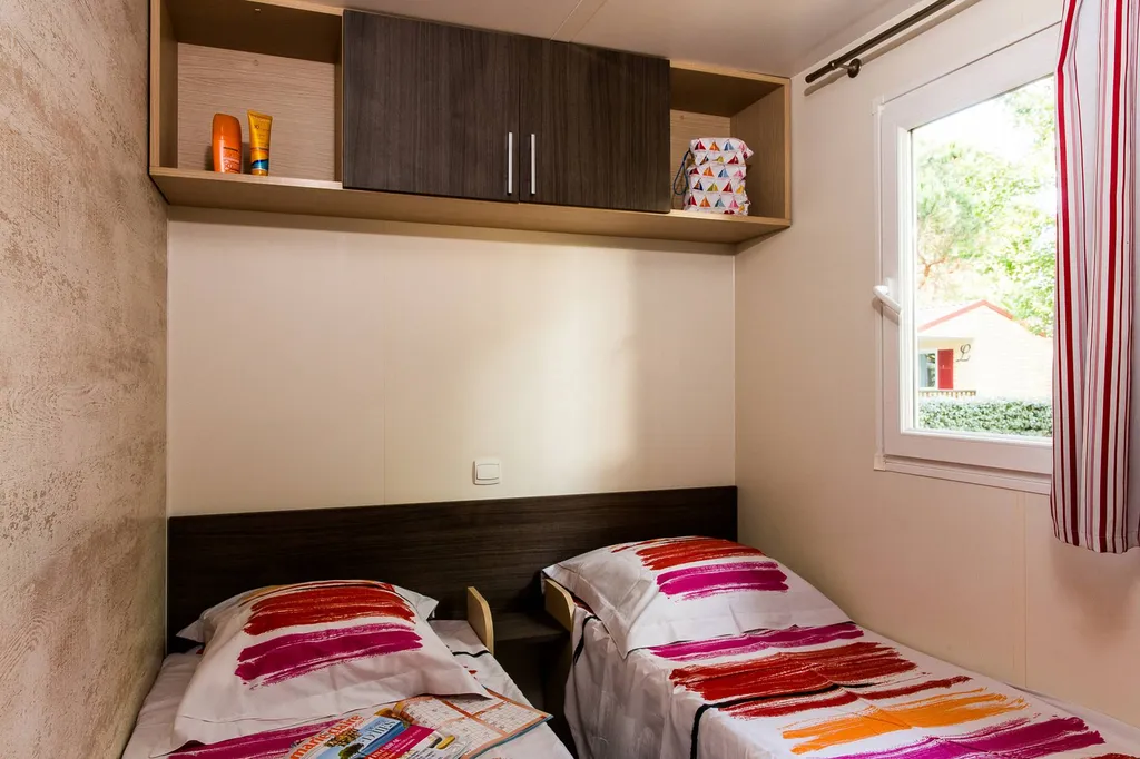 Location de mobil home climatisé  pour 4 personnes à Valras