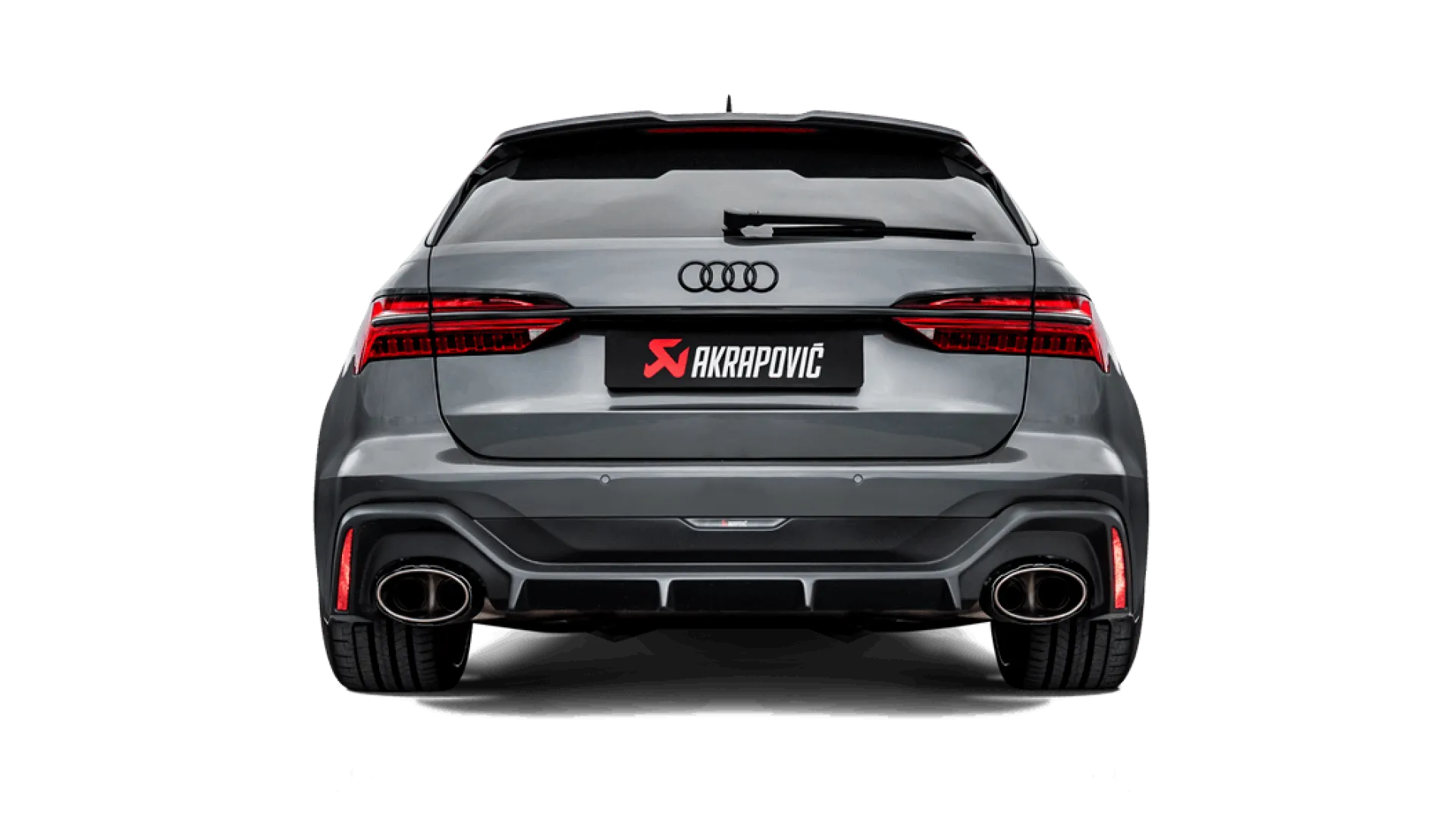 Akrapovic exhaust Audi rs6 c8