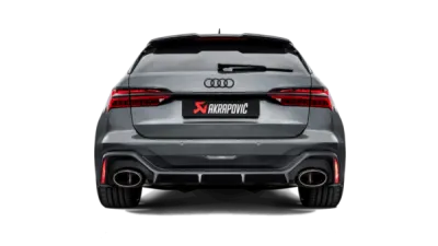 Akrapovic exhaust Audi rs6 c8