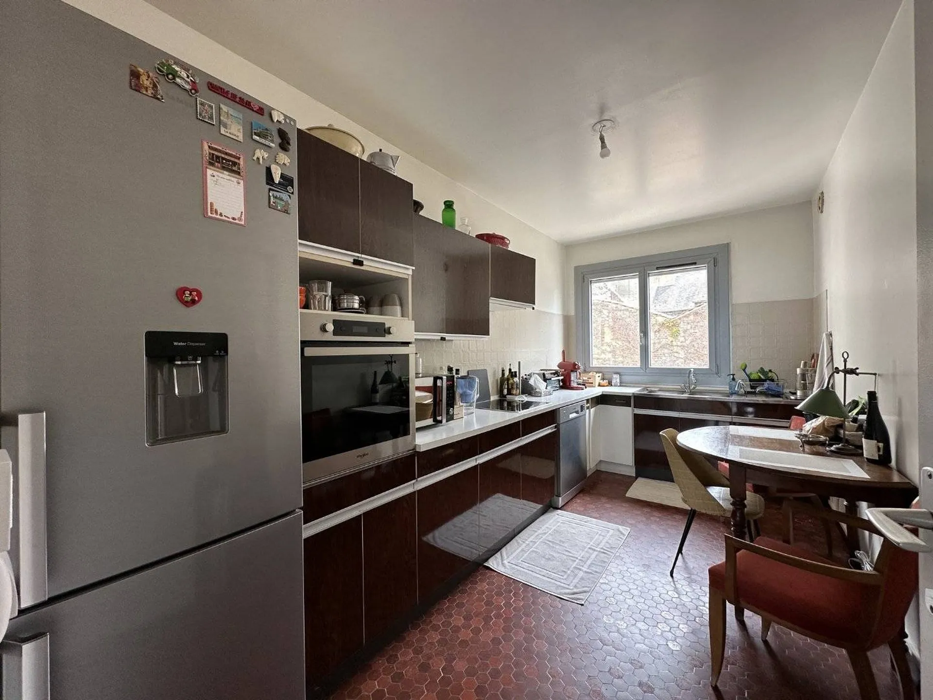 A vendre appartement en front de mer avec 2 chambres et 2 salles d'eau, en Normandie.