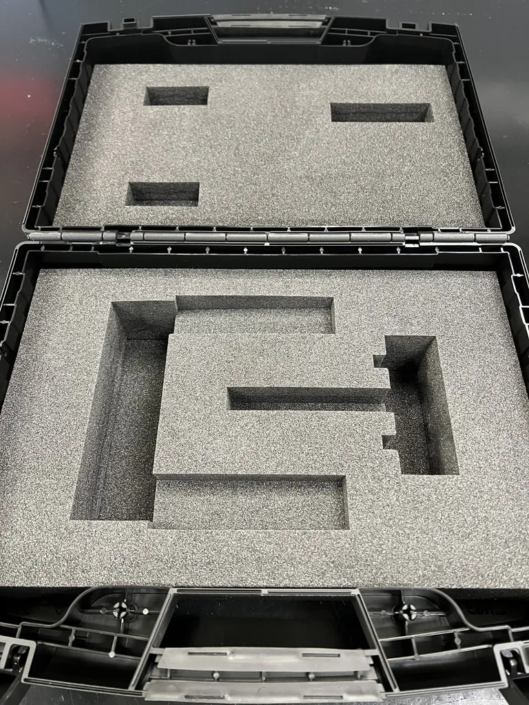Valise présentation mousse plastazote