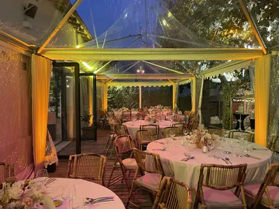 Réalisation d'une tente nomade pour un mariage à La Seyne-sur-Mer près de Toulon