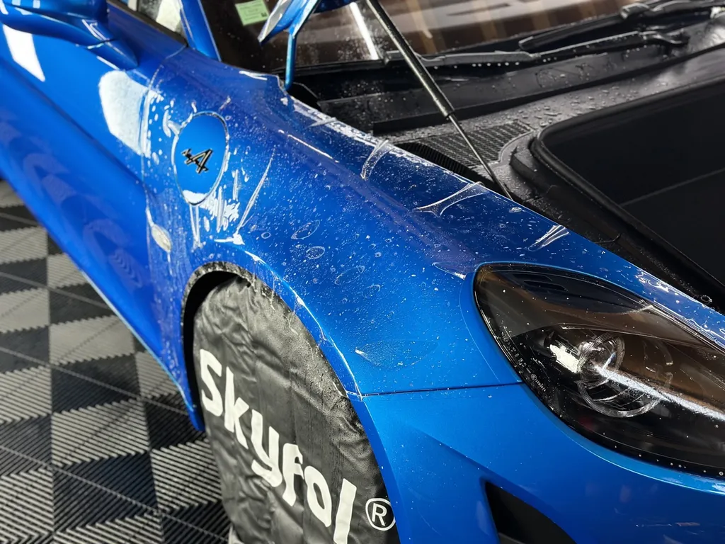 DETAILING PPF voiture protection traitement céramique Alpine A110 S
