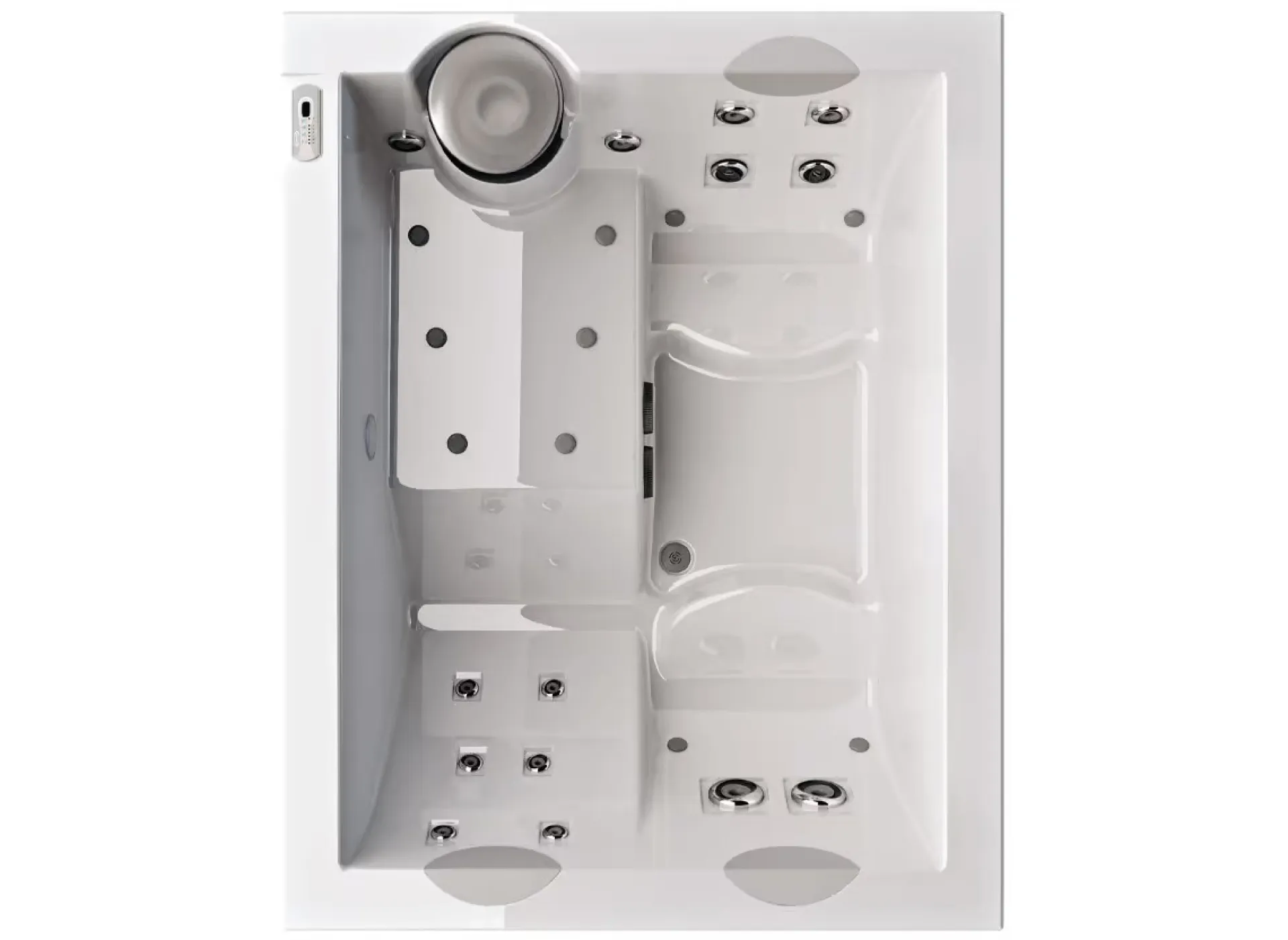 Spa Jacuzzi® 2-3 places Unique : l’élégance minimaliste au service du bien-être