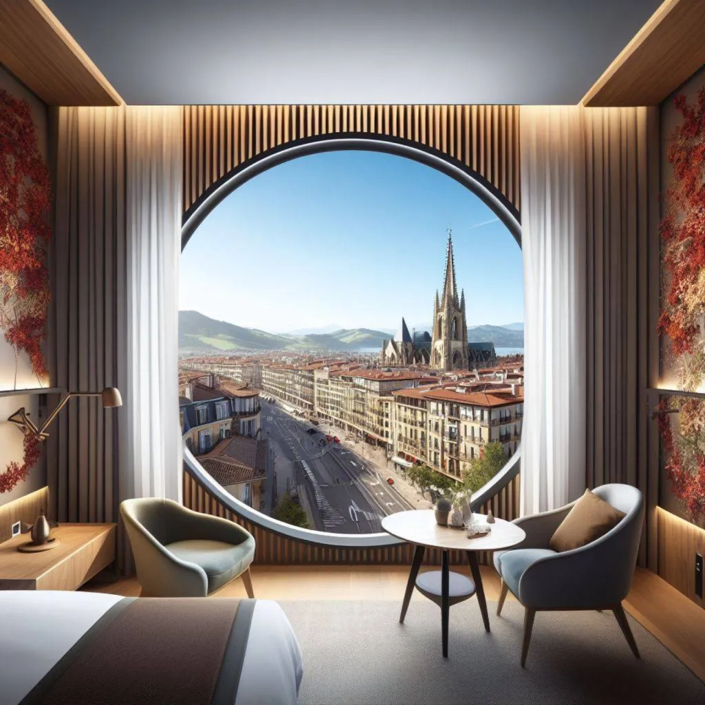 hôtel de luxe à bayonne décoration design 