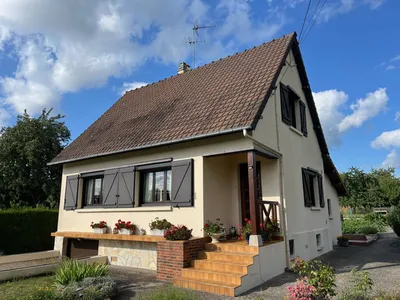 Maison individuelle à vendre à Jumièges 76480 - Secteur recherché - Sous-sol complet - 1899m² de jardin