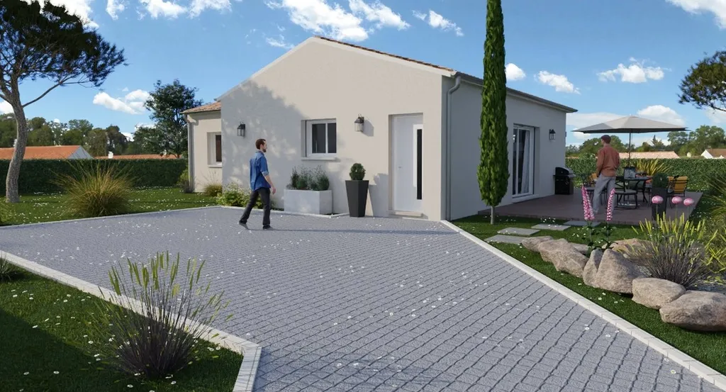 Maison en L de 92 m²