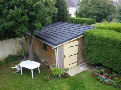 Toiture métallique GERARD abri de jardin 1