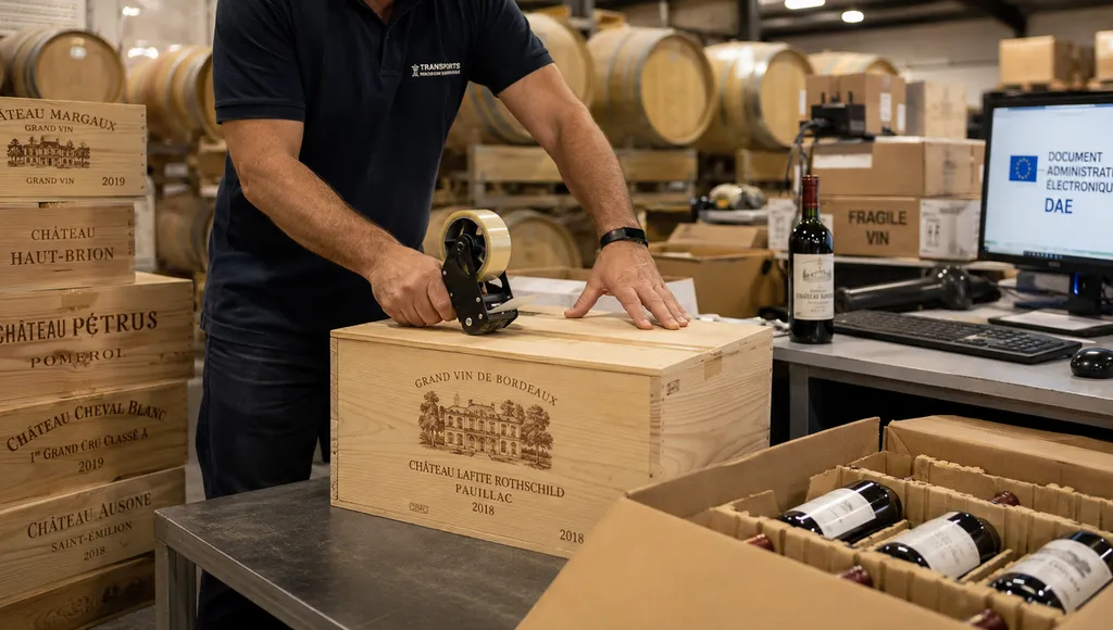 Entreprise experte en envoi de vin de Bordeaux à l’international 